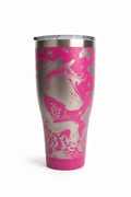 30oz Horse with Butterfly Tumbler (Pink)