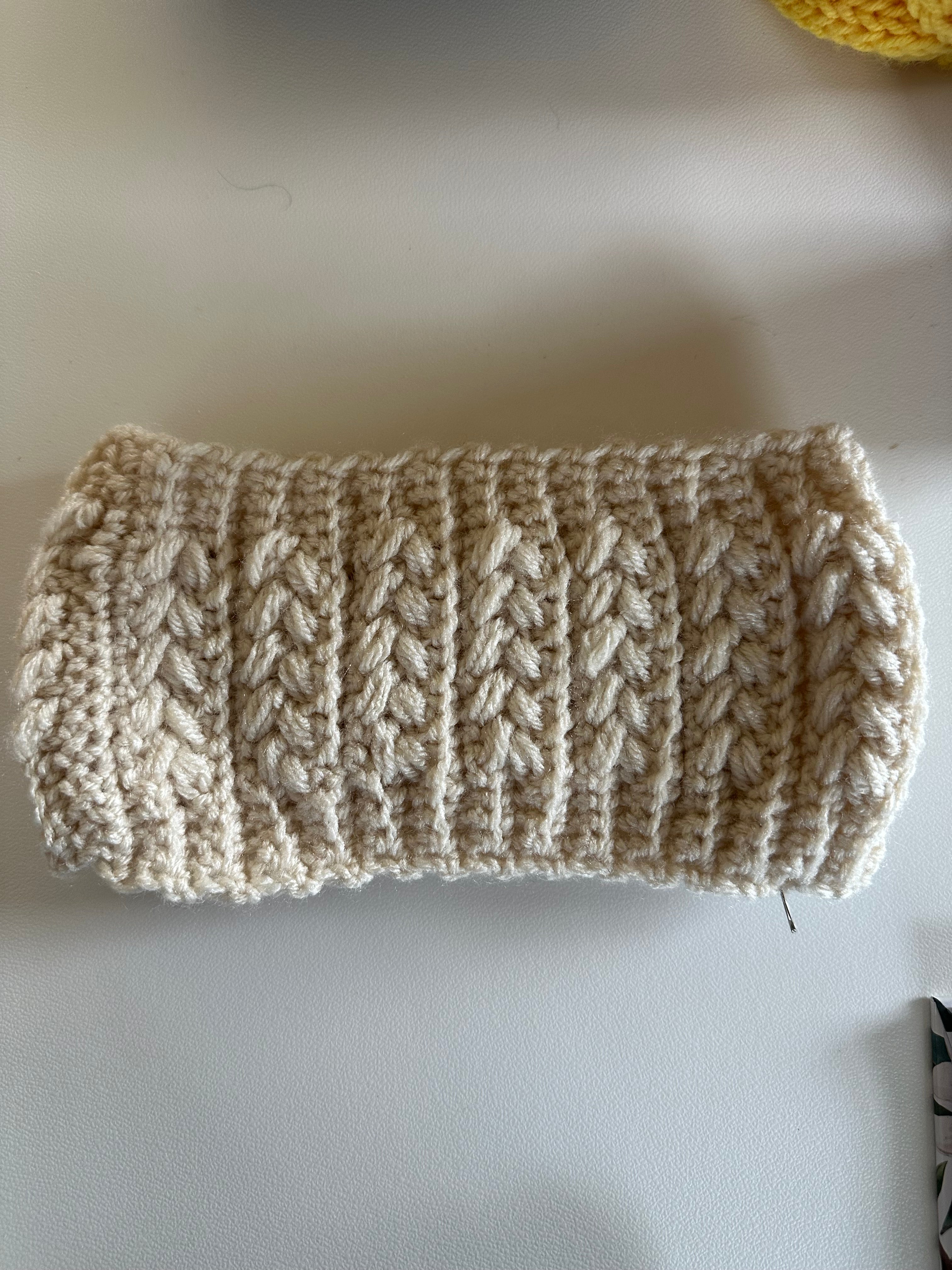Cream Color Ear warmer