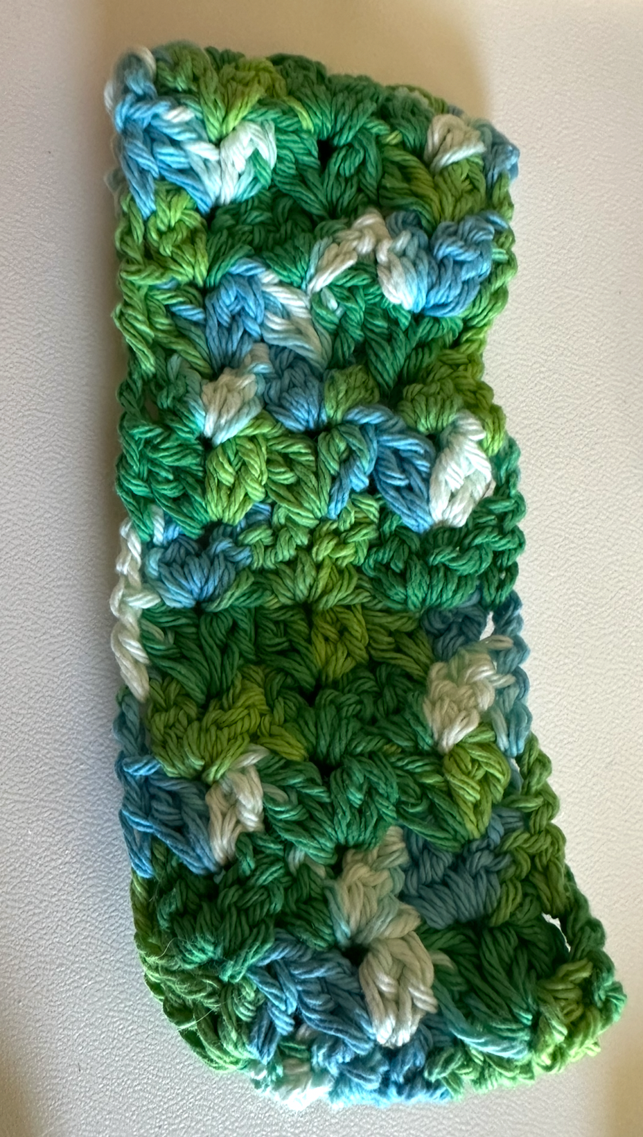 Green/Blue/white Headband