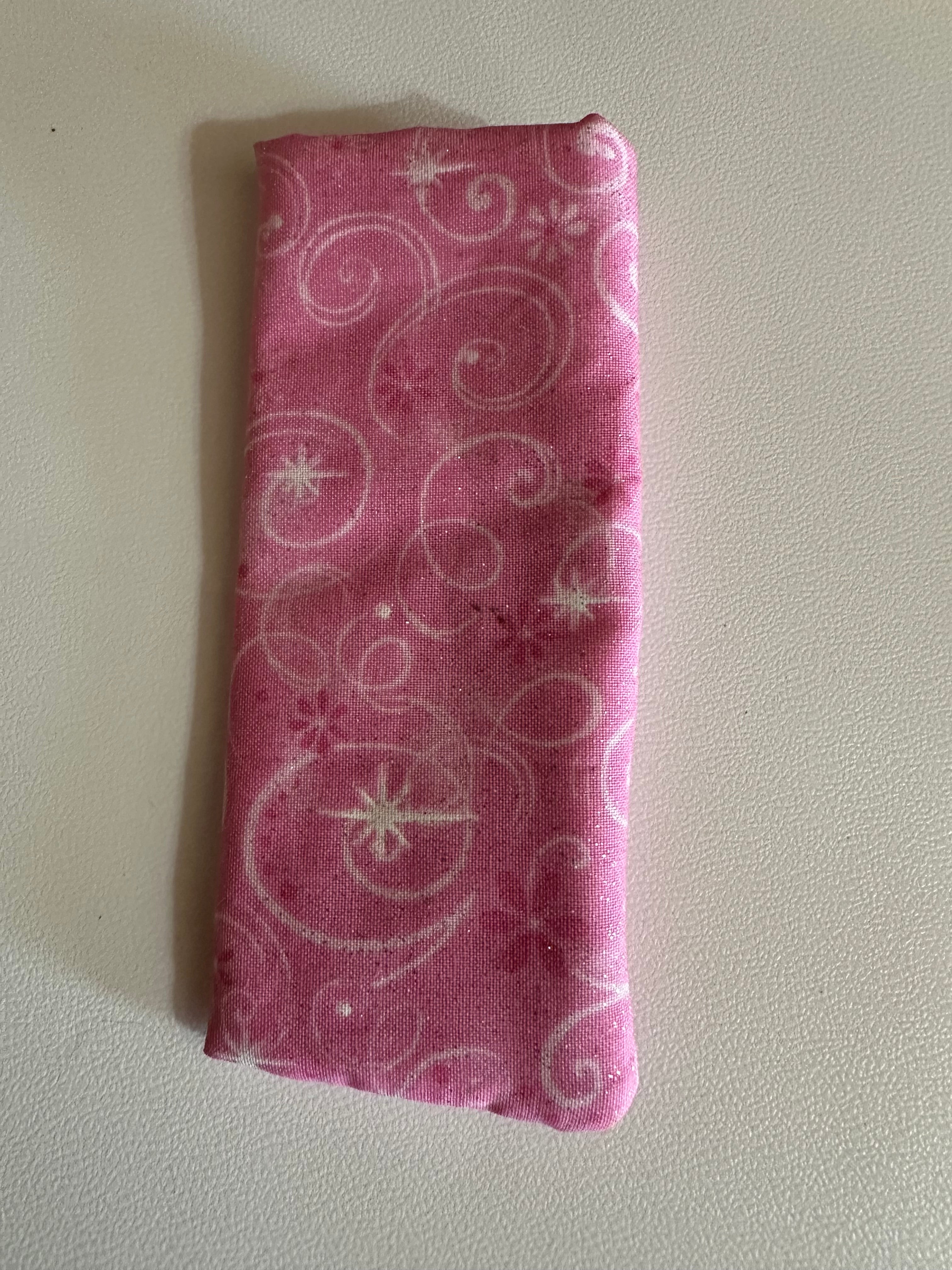 Pink Swirl Freeze Pop Cozy