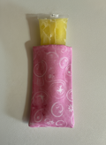 Pink Swirl Freeze Pop Cozy