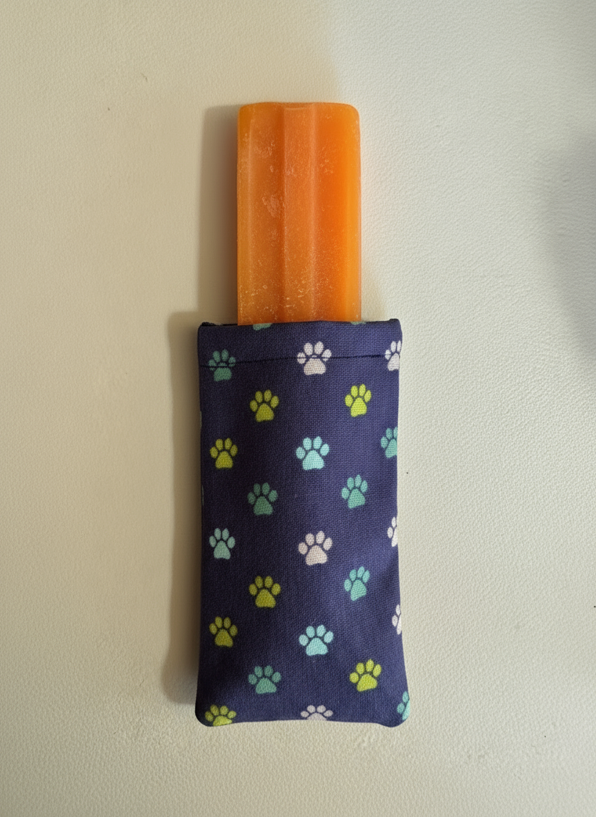 Paw Print Freeze Pop Cozy