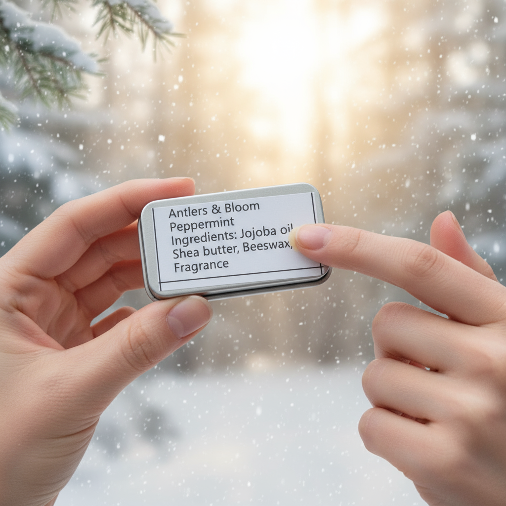 Antlers & Bloom Peppermint Lip Balm