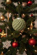 Basket Weave Christmas Ball