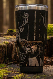 Deer in the woods 30 oz Tumbler