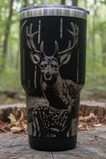 Deer in the woods 30 oz Tumbler