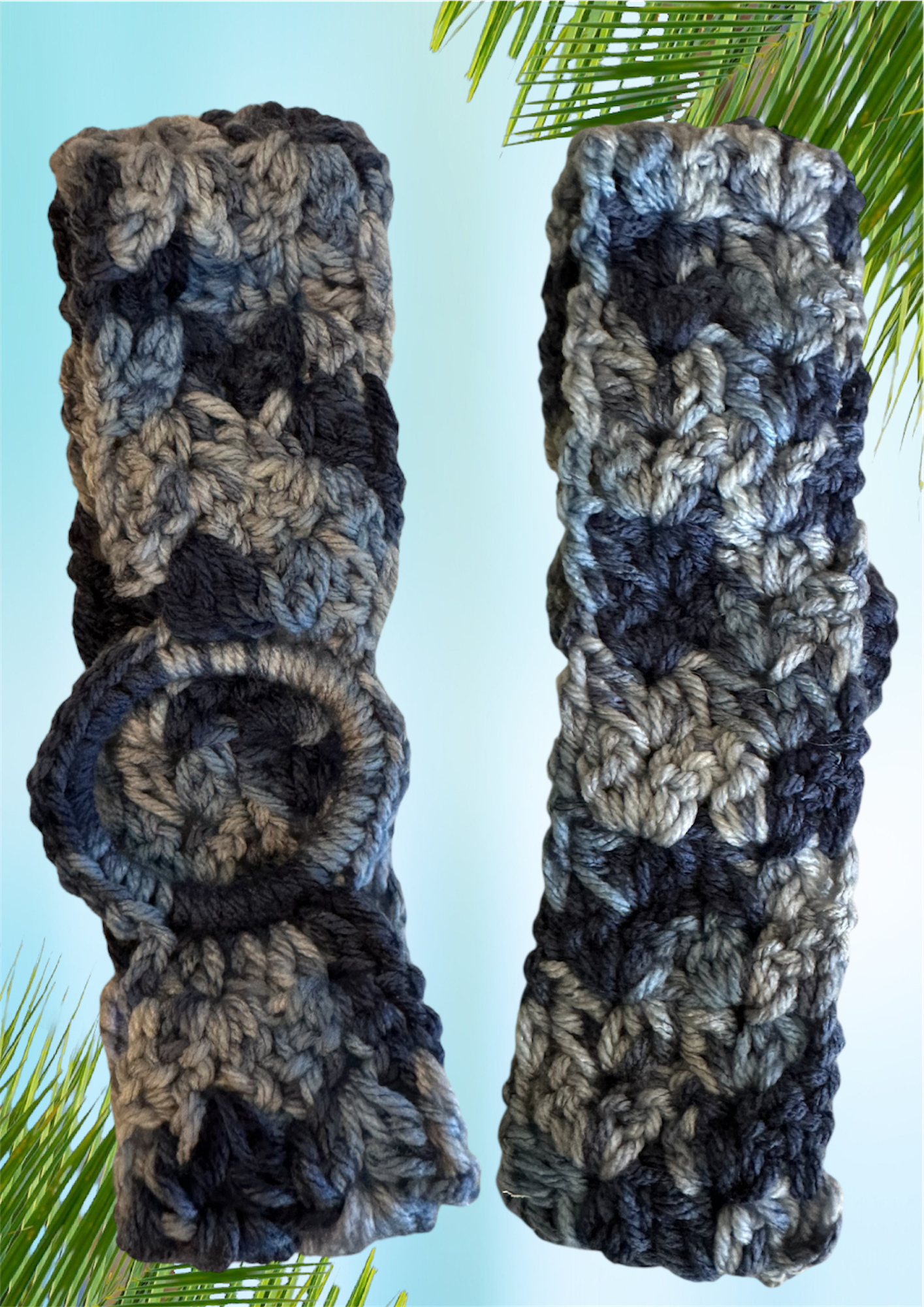 Multi Blues Headband