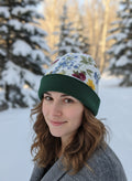 Flower Fleece Hat