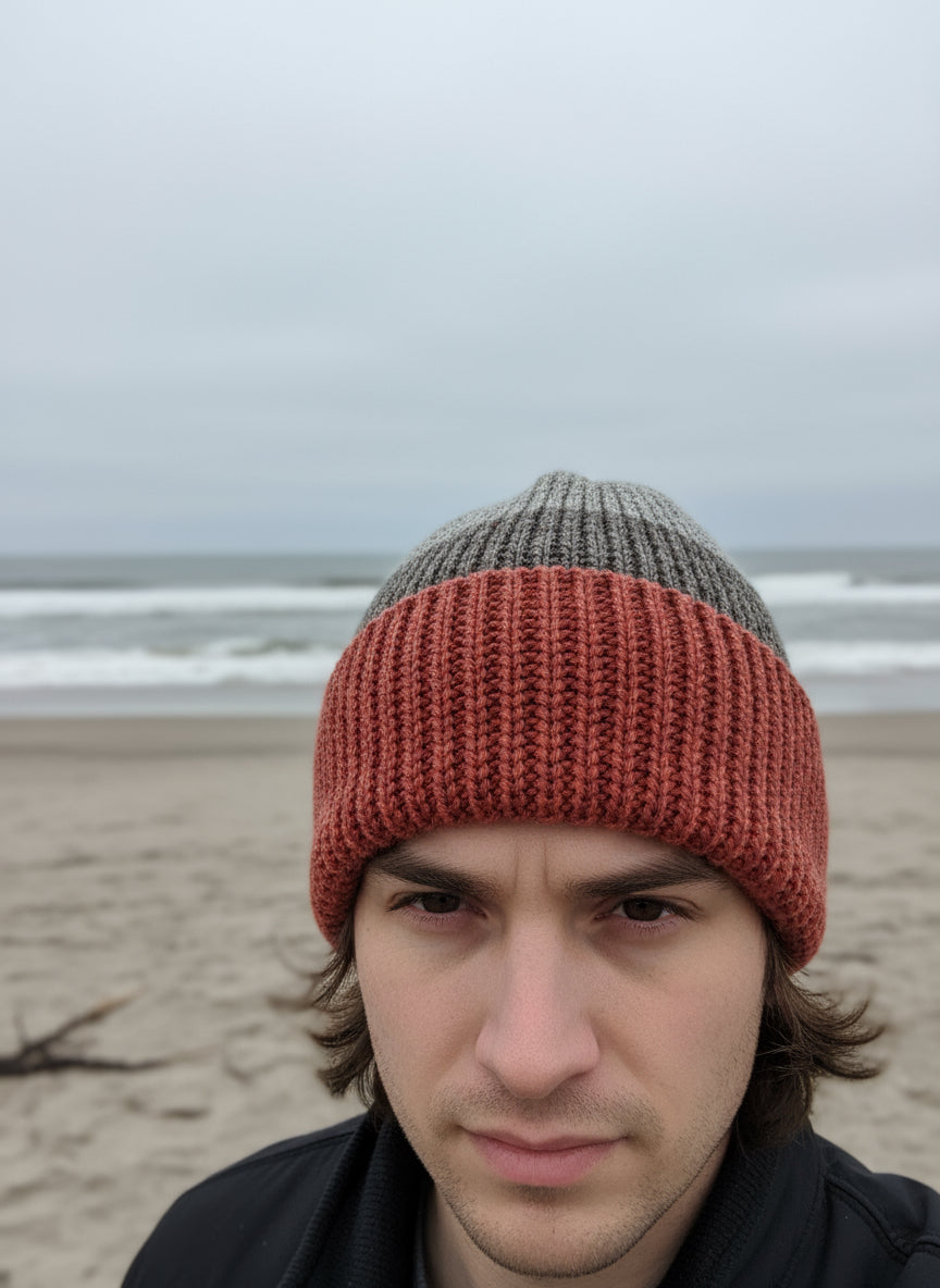 Double knit hat