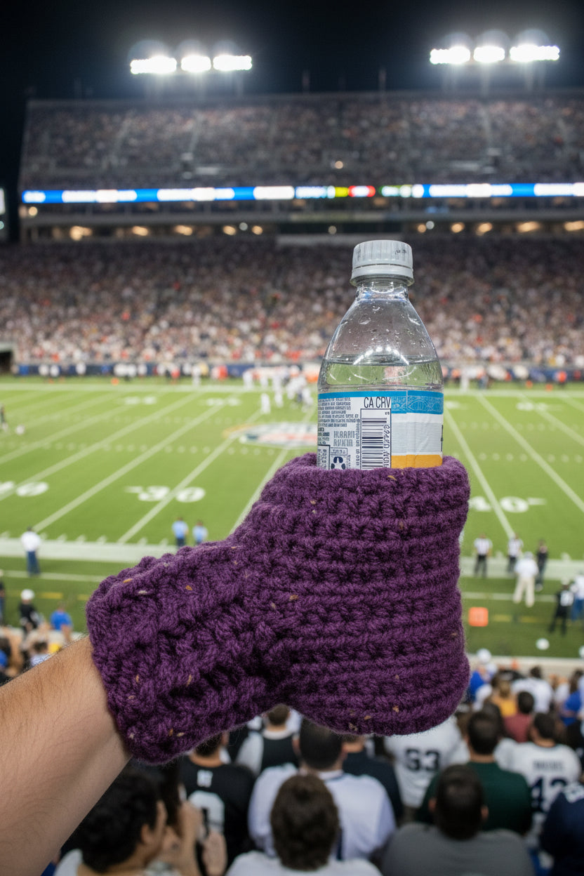 drink Mitt (deep purple)