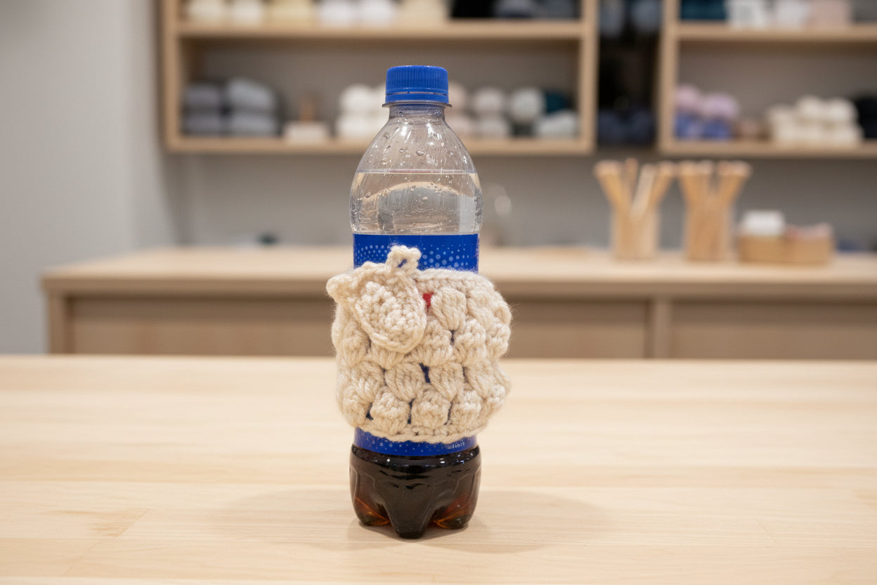 White Sheep Face Cup Wrap