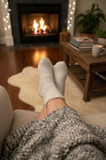Fluffy slipper socks