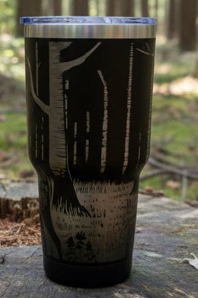 Deer in the woods 30 oz Tumbler