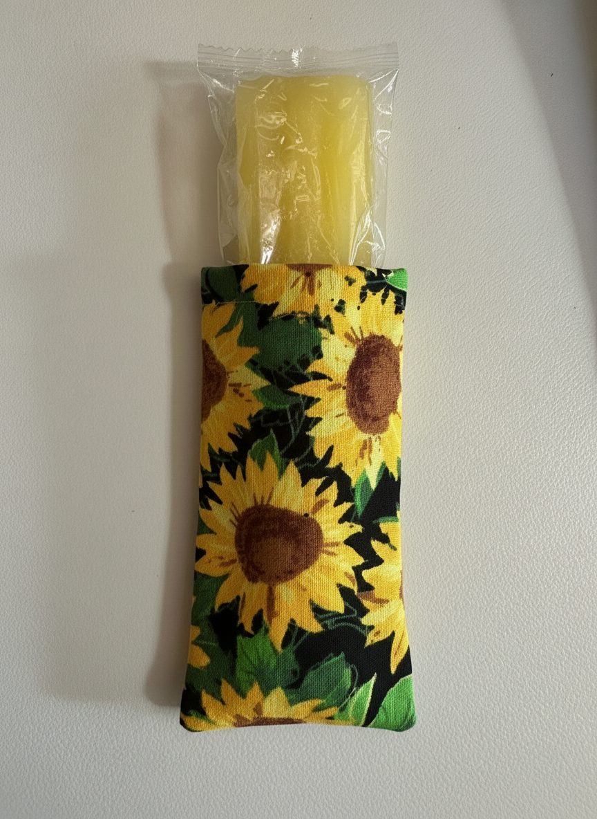 Sun Flower Freeze Pop Cozy