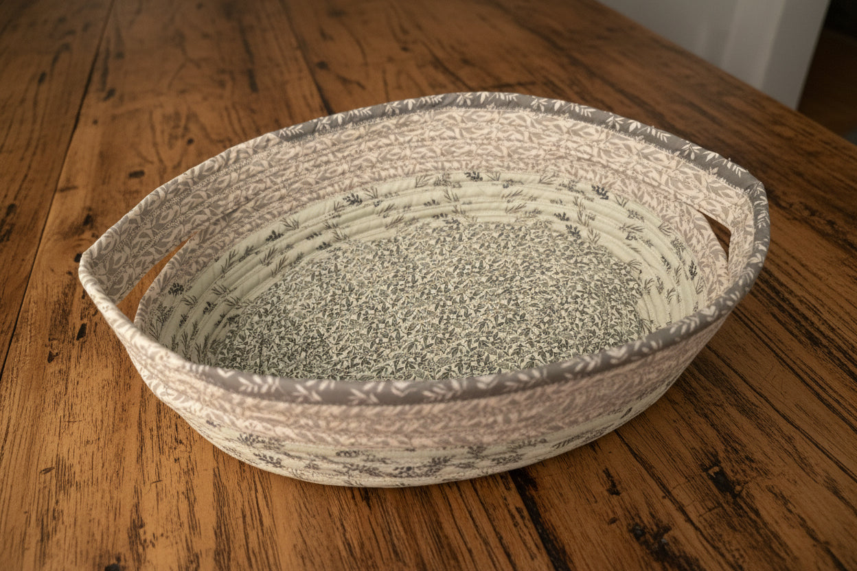 Fabric Basket with Handles