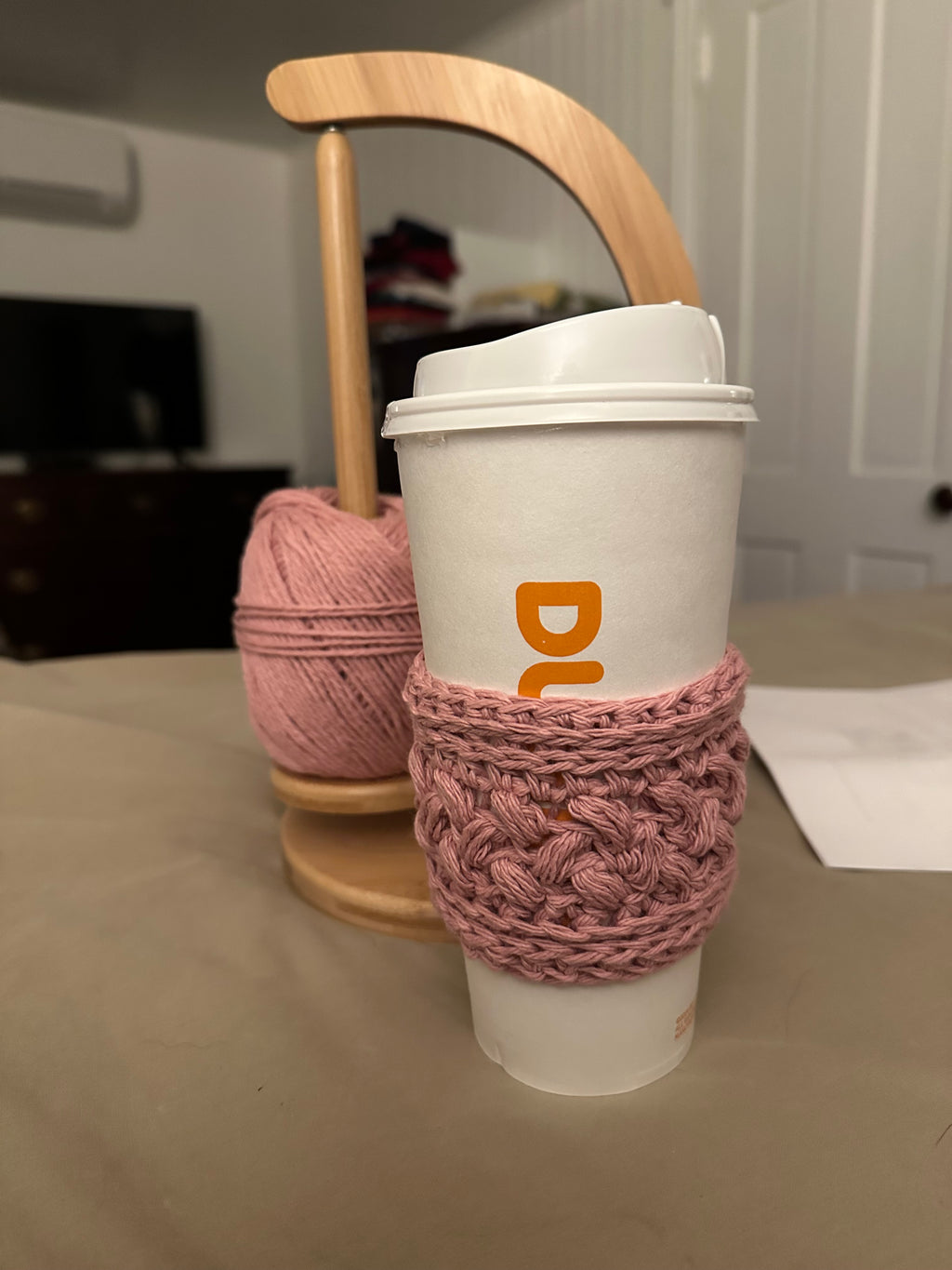 Mauve Cup Cozy