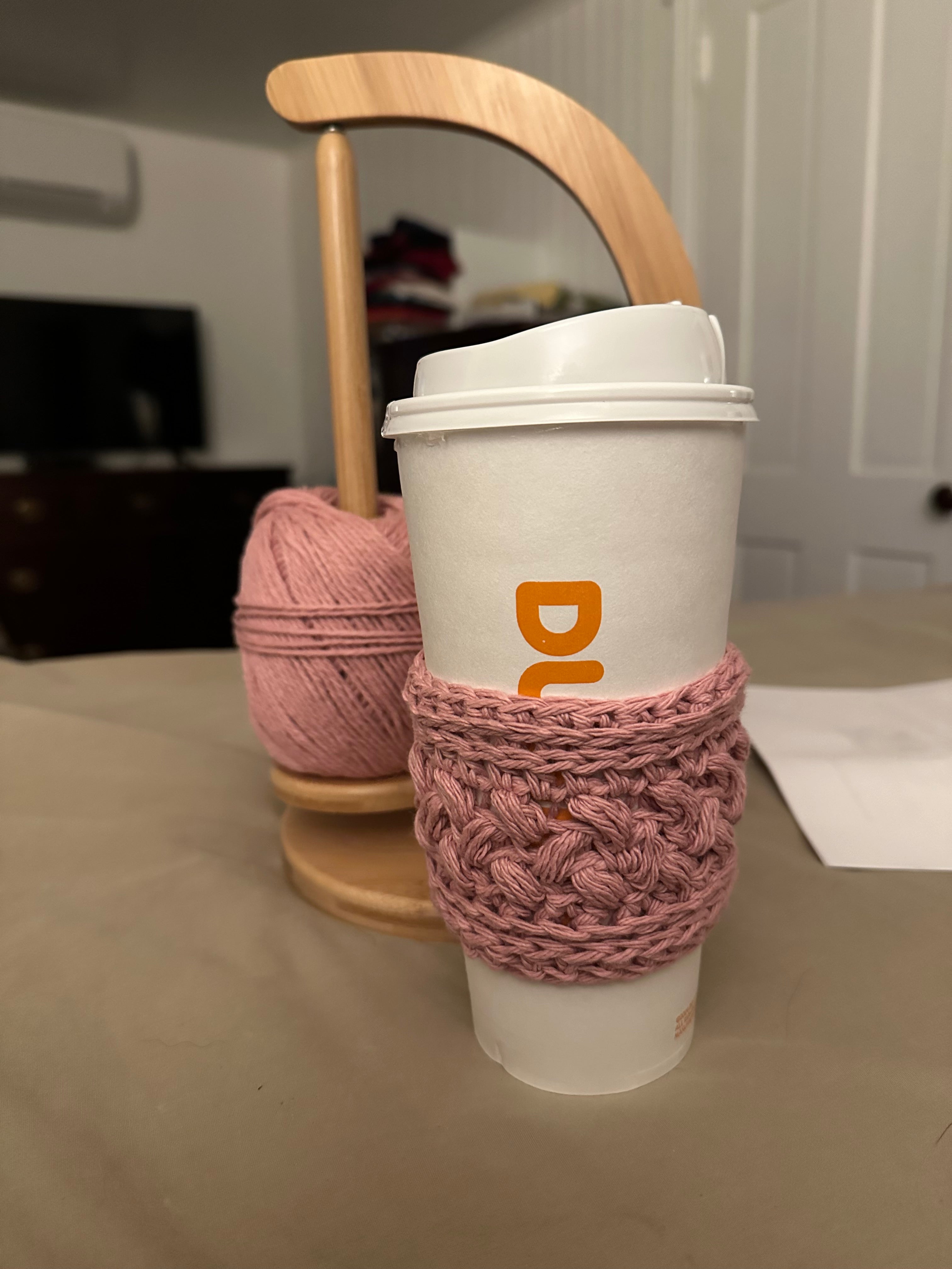 Mauve Cup Cozy