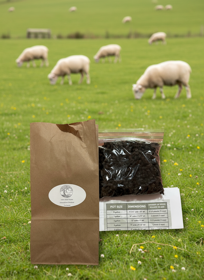Wool Pellets 1 Pound Bags