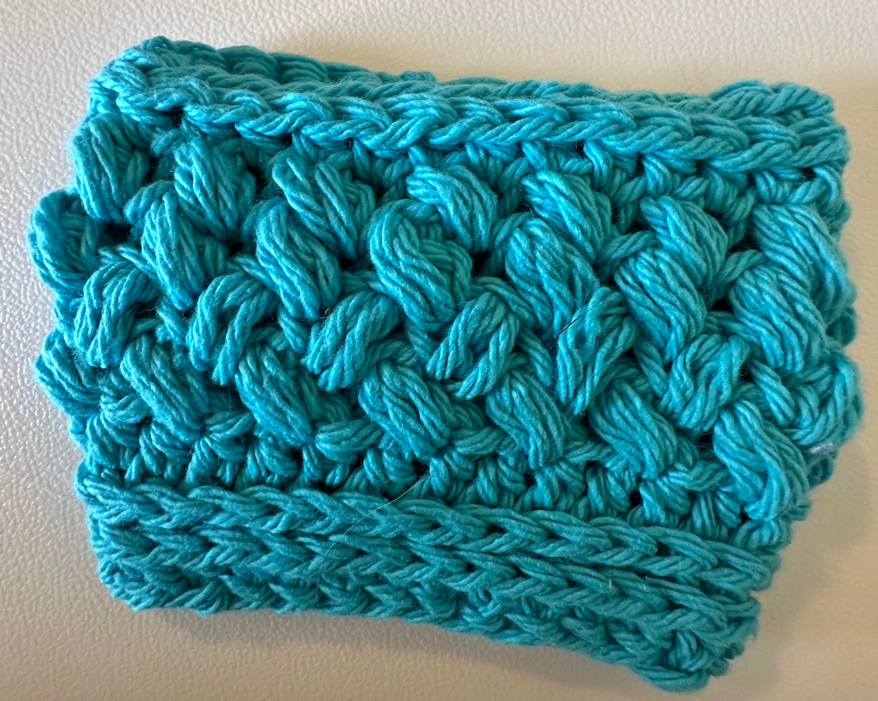 Teal Cup Cozy
