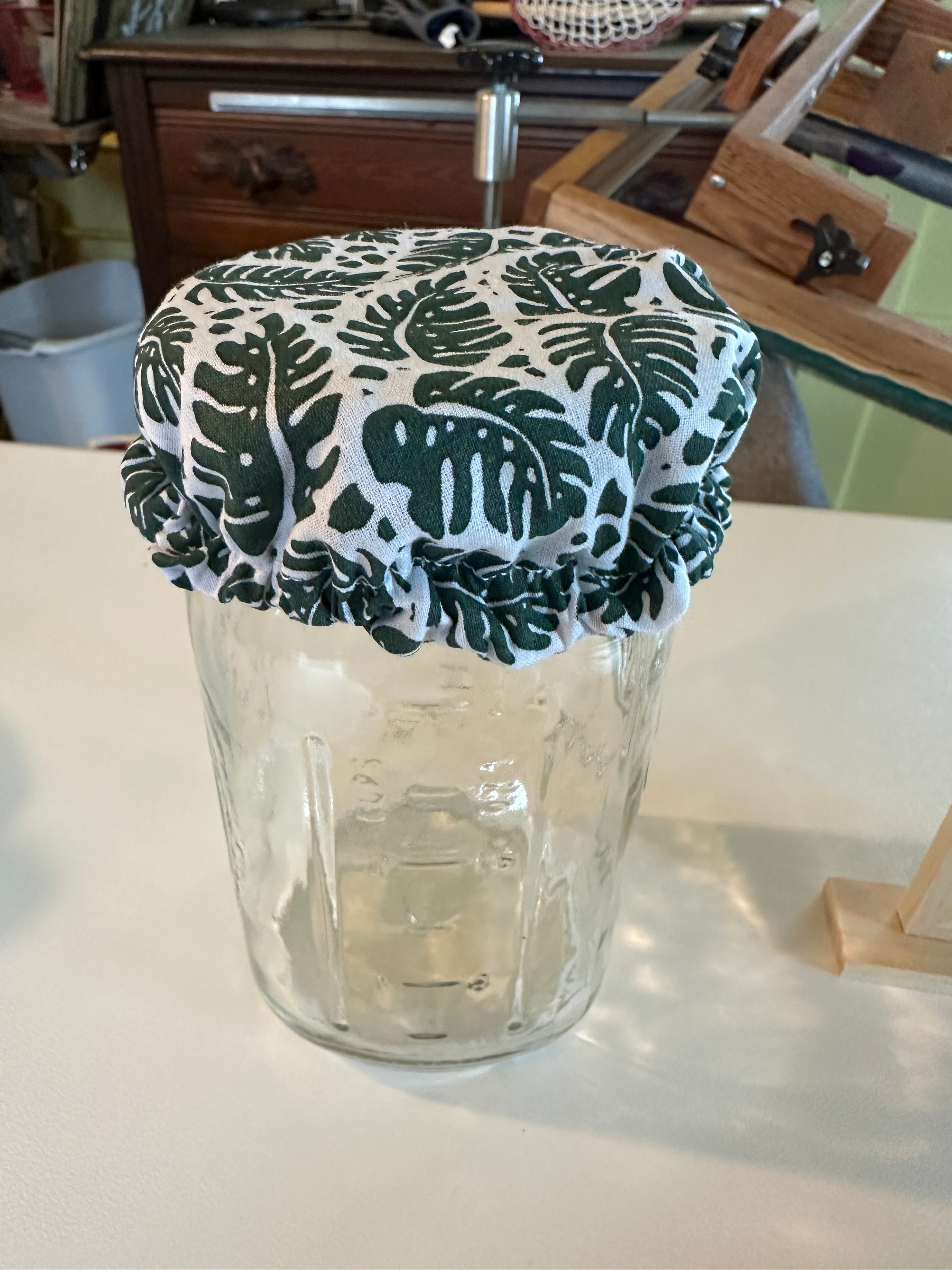 Fern Jar Cover
