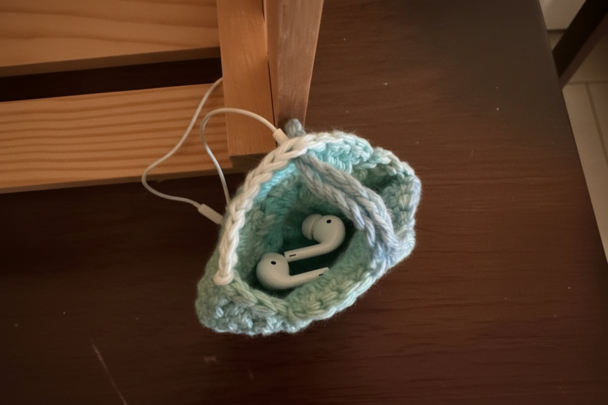 Key Fob or Ear Bud Holder