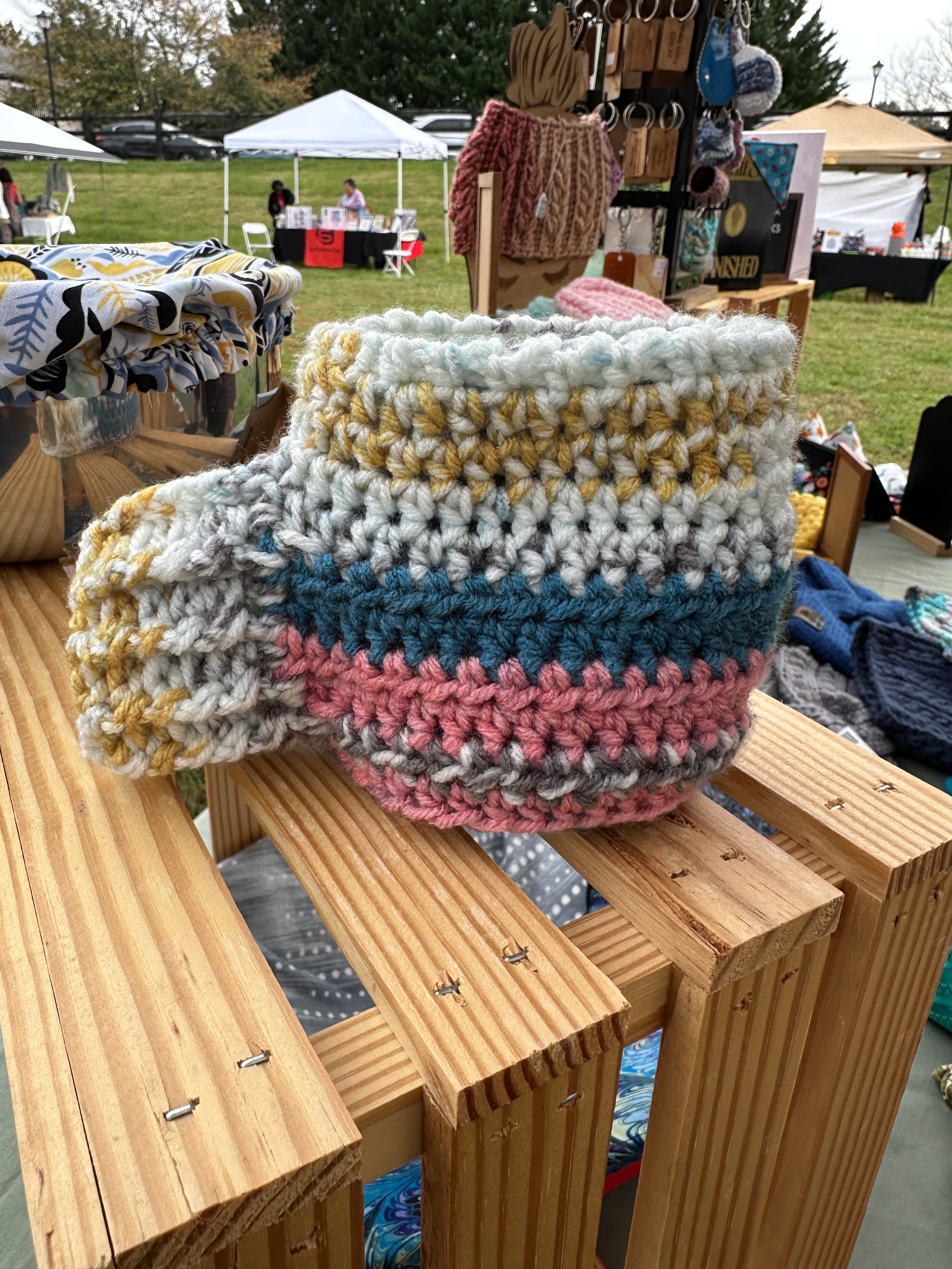 Handmade Crochet drink mitt