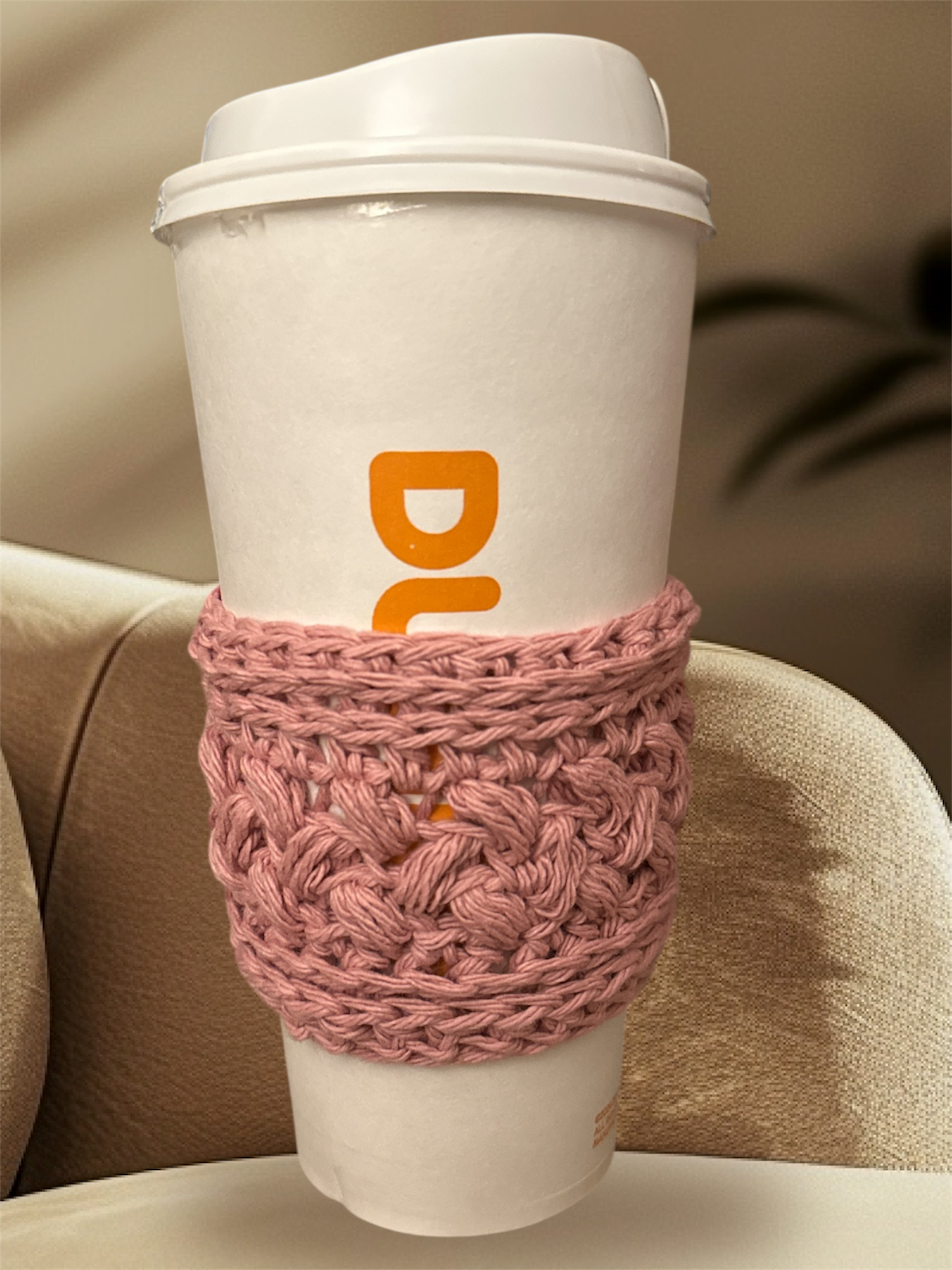 Mauve Cup Cozy