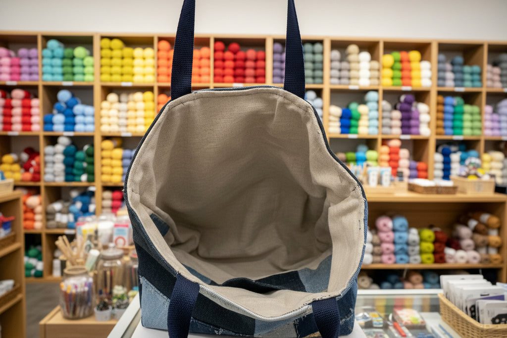 Denim Project Bag