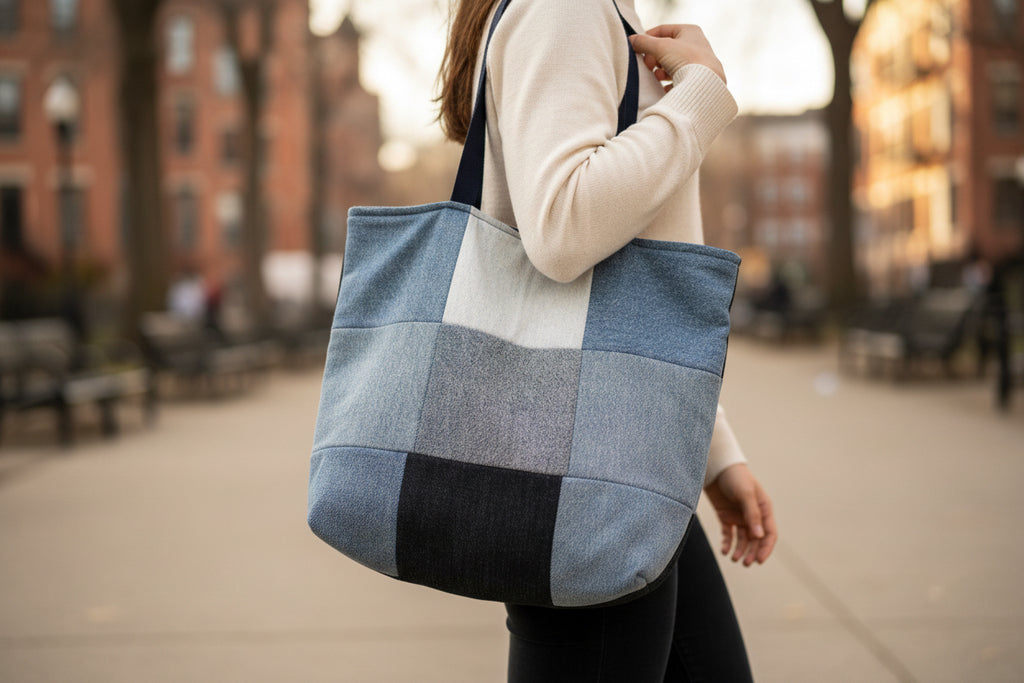 Denim Project Bag