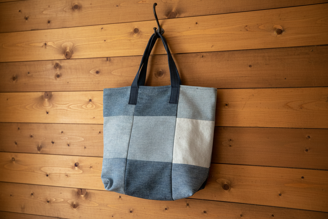 Denim Project Bag