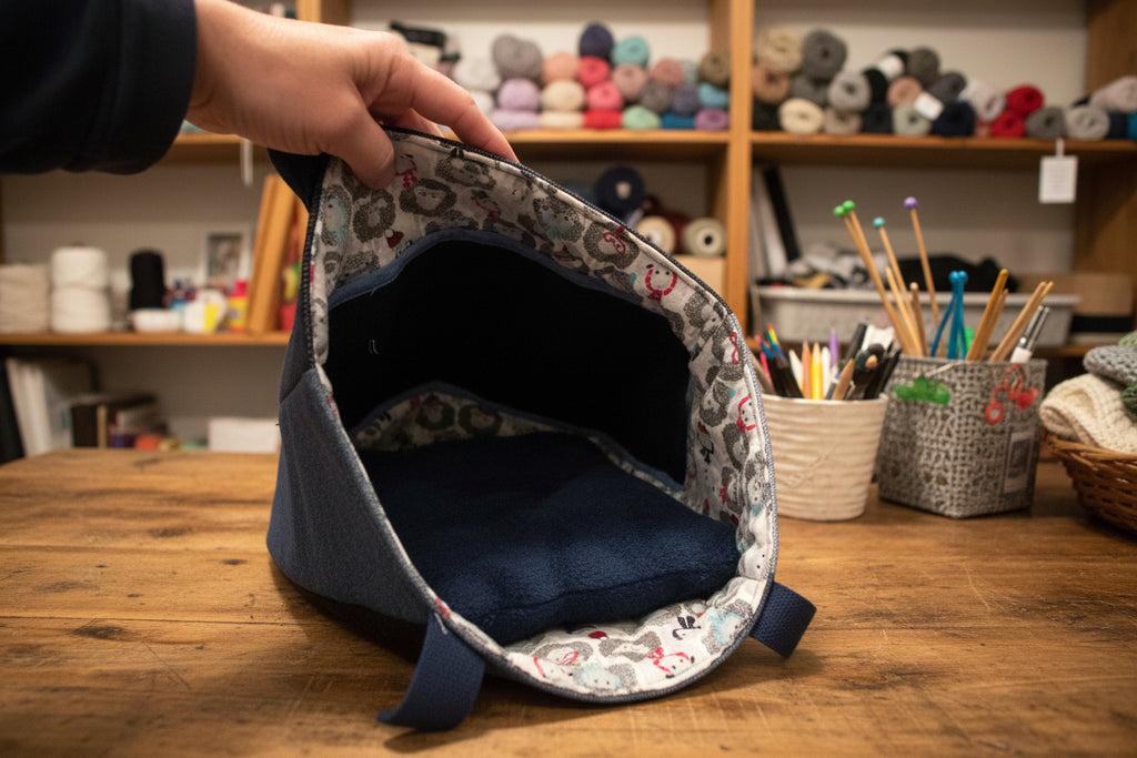 Denim Project Bag