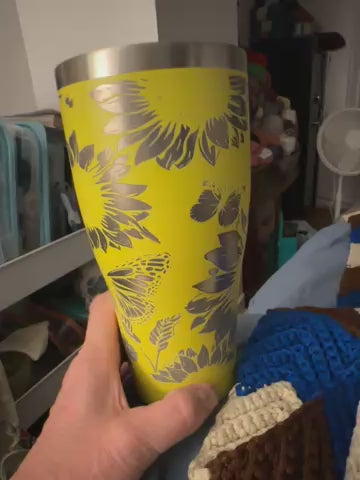 Sunflower 30 Ounce Tumbler