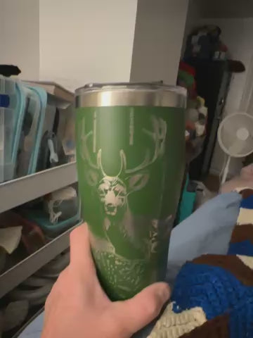Deer in the woods 30 Ounce Tumbler
