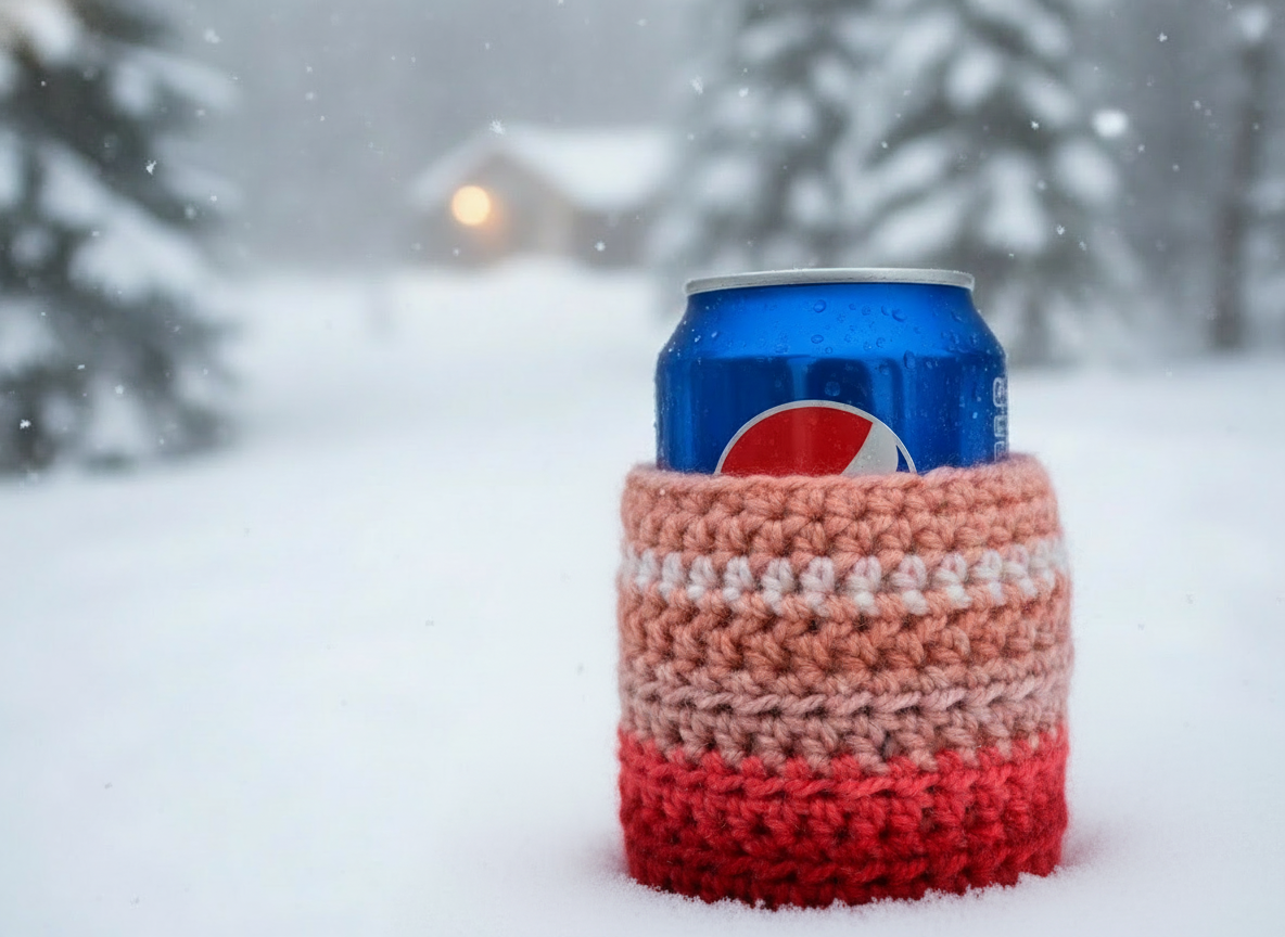 Winter Drink Mitt with Pepsi - No Hand